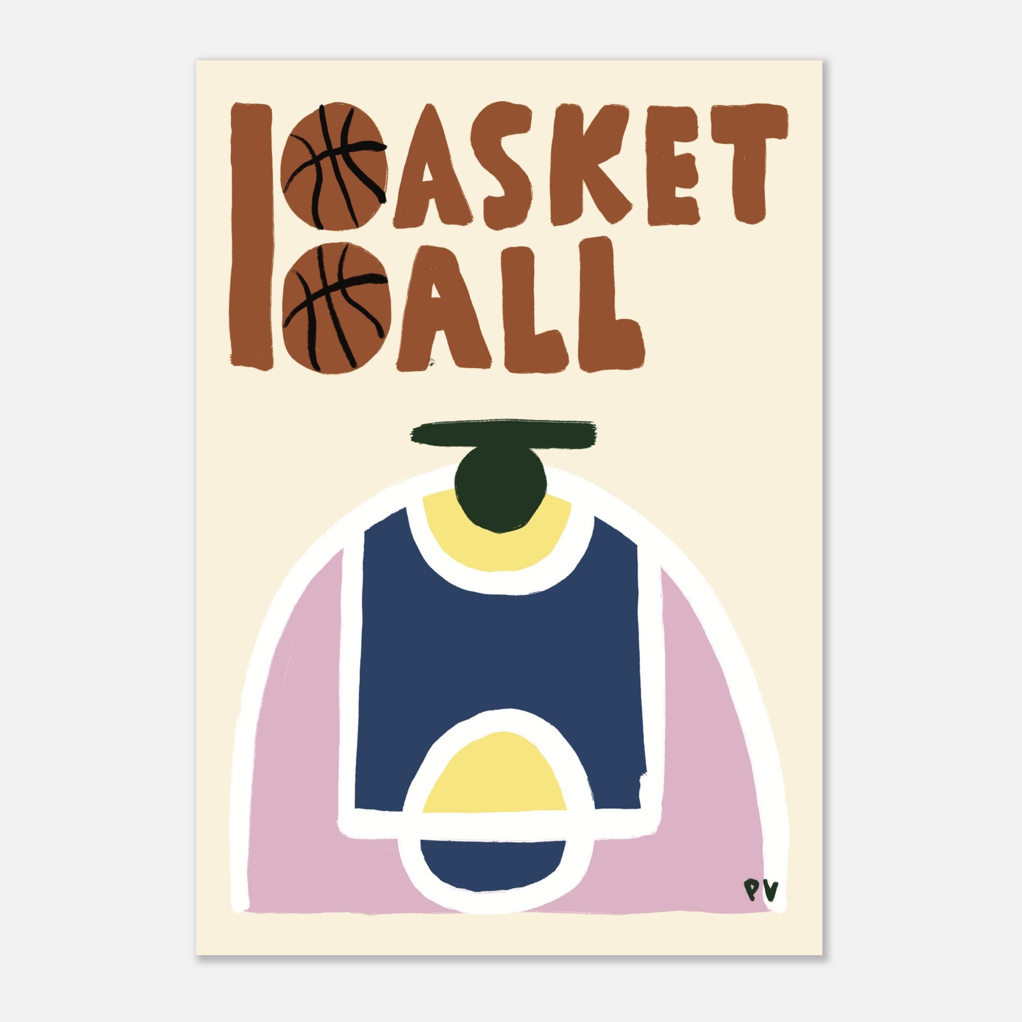 Affiche_Poster_Basket-Ball_AFISH_STUDIO