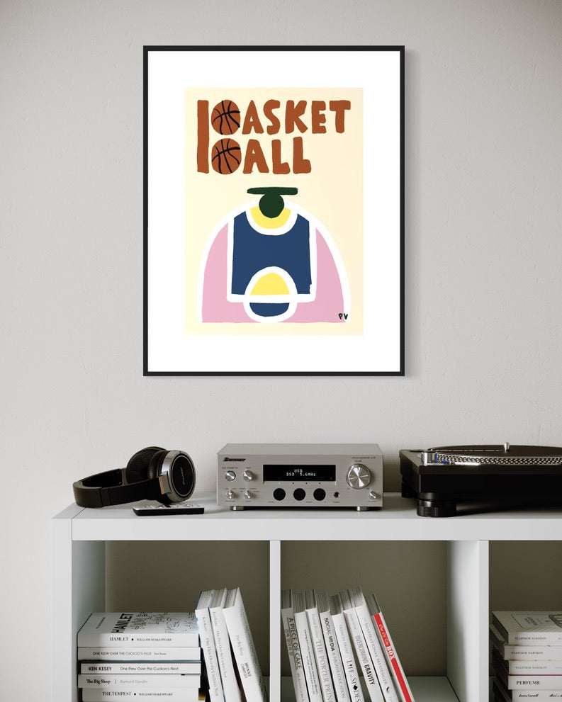 Affiche_Poster_Basket-Ball_AFISH_STUDIO
