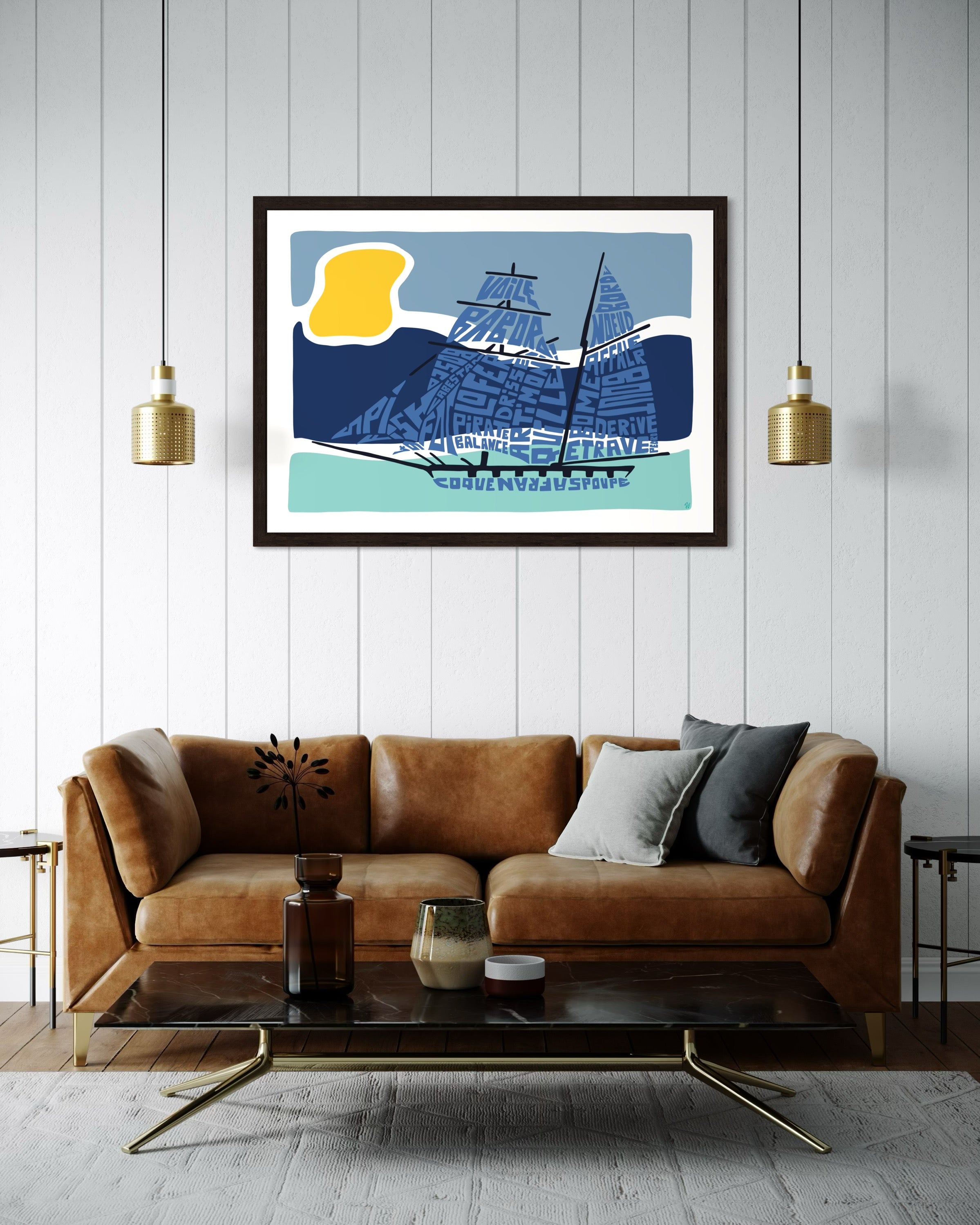 Affiche_Poster_Bateau_Voilier_AFISH_STUDIO