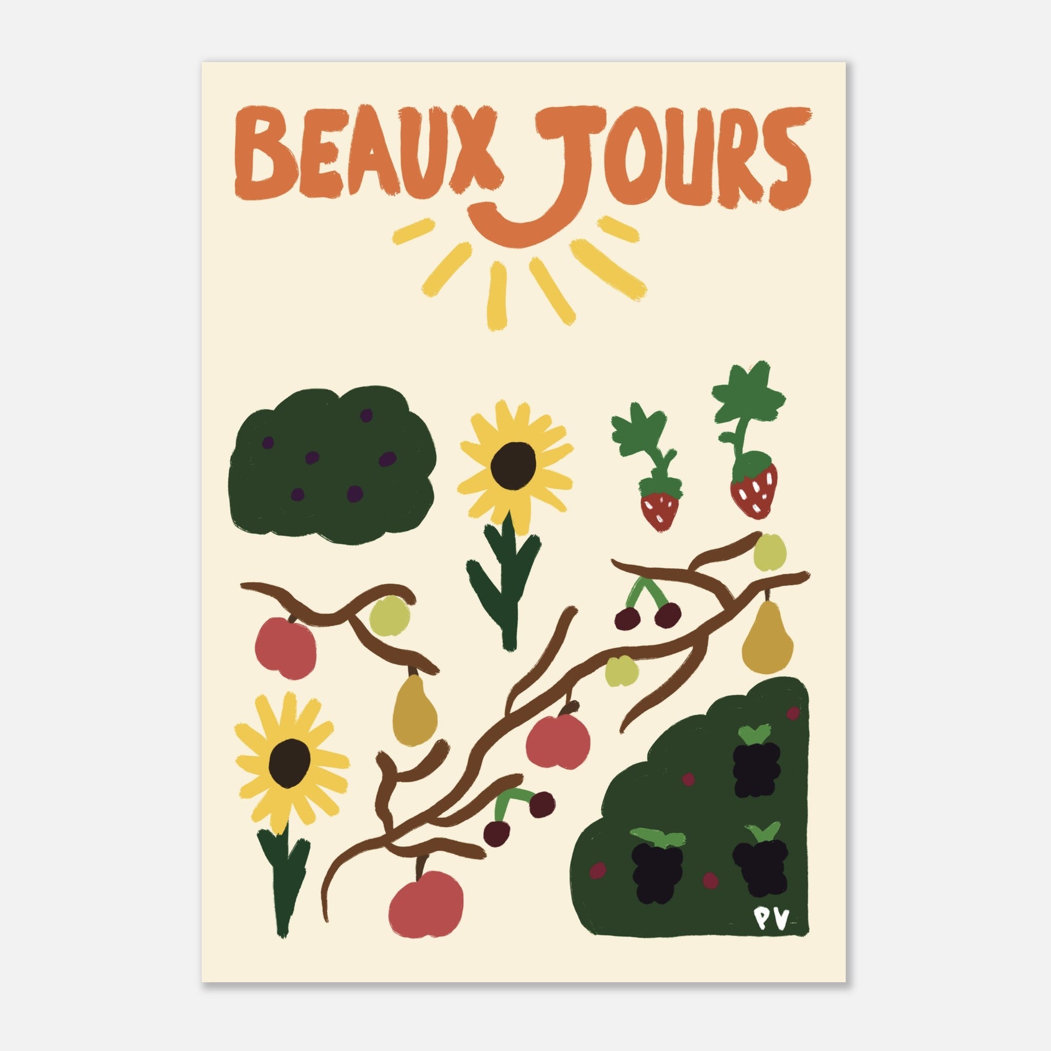 Affiche_Poster_Beaux-Jours_AFISH_STUDIO