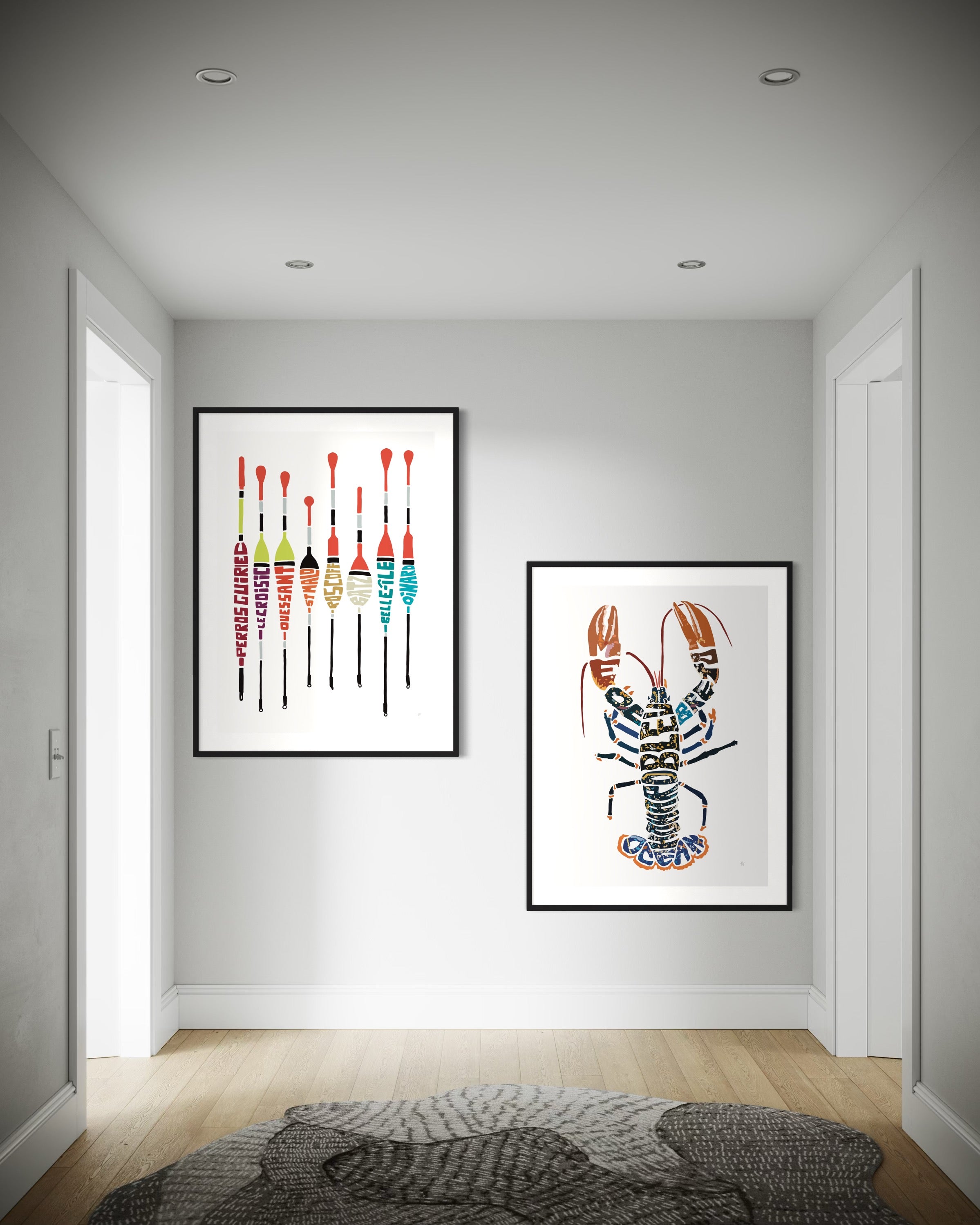 Affiche_Poster_Bouchons_Homard_AFISH_STUDIO