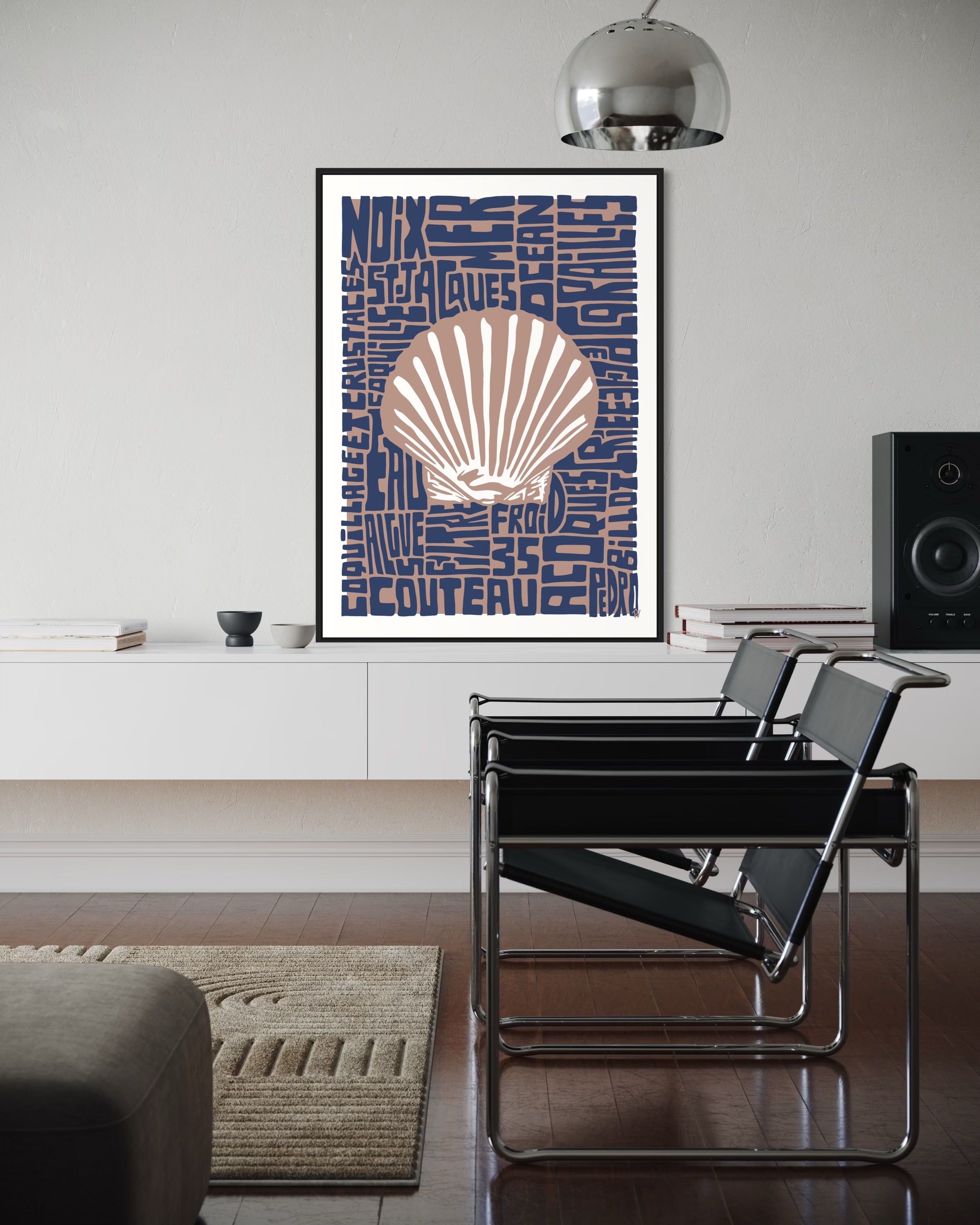 Affiche_Poster_Coquille_St-Jacques_AFISH_STUDIO