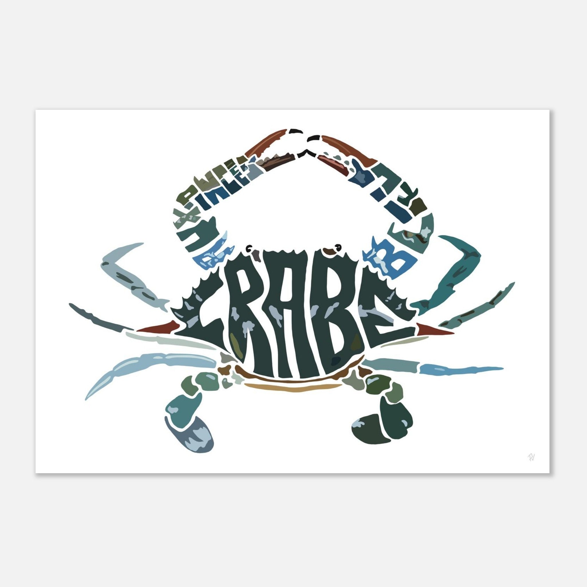 Affiche_Poster_Crabe_AFISH_STUDIO