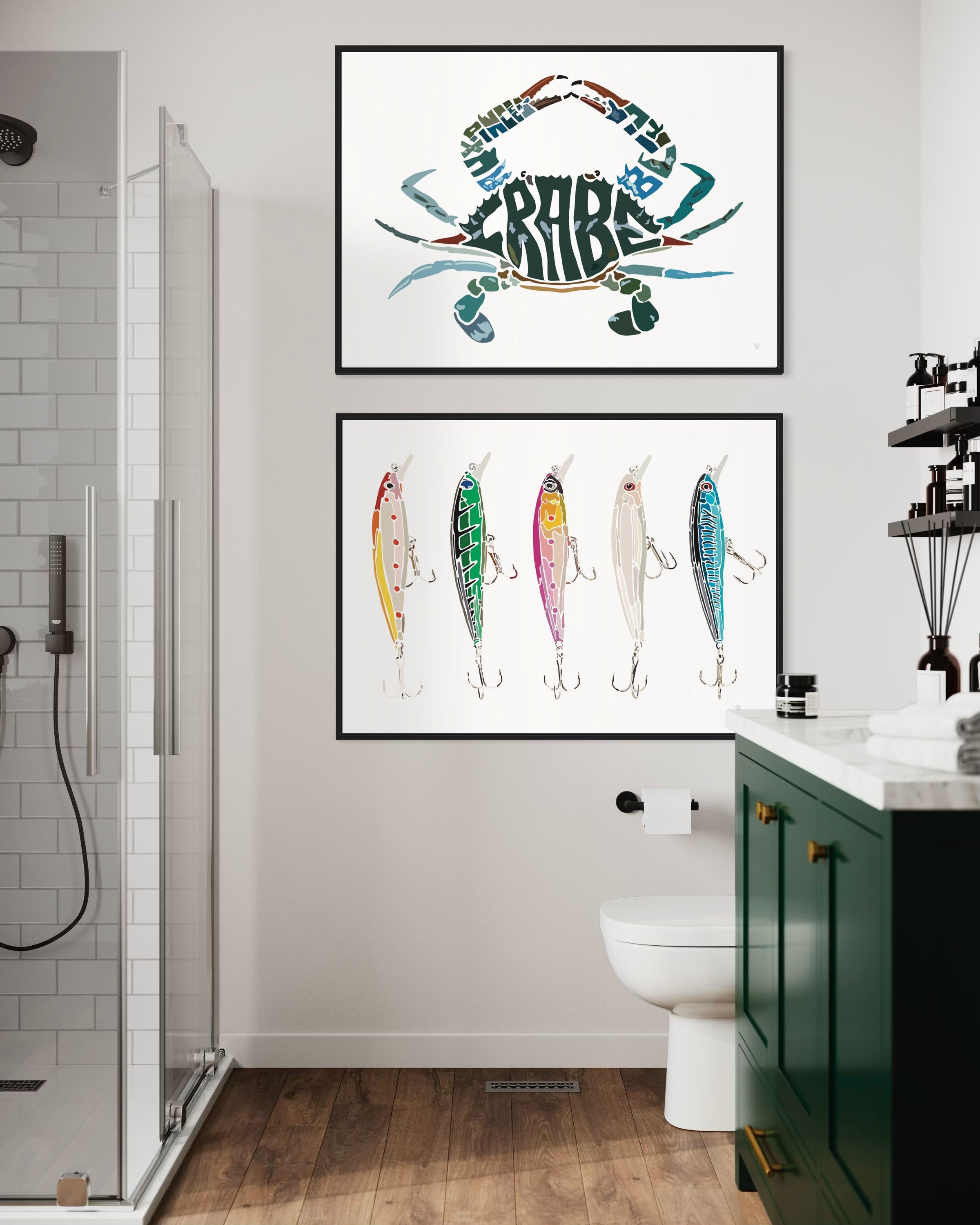Affiche_Poster_Crabe_Leurres_AFISH_STUDIO