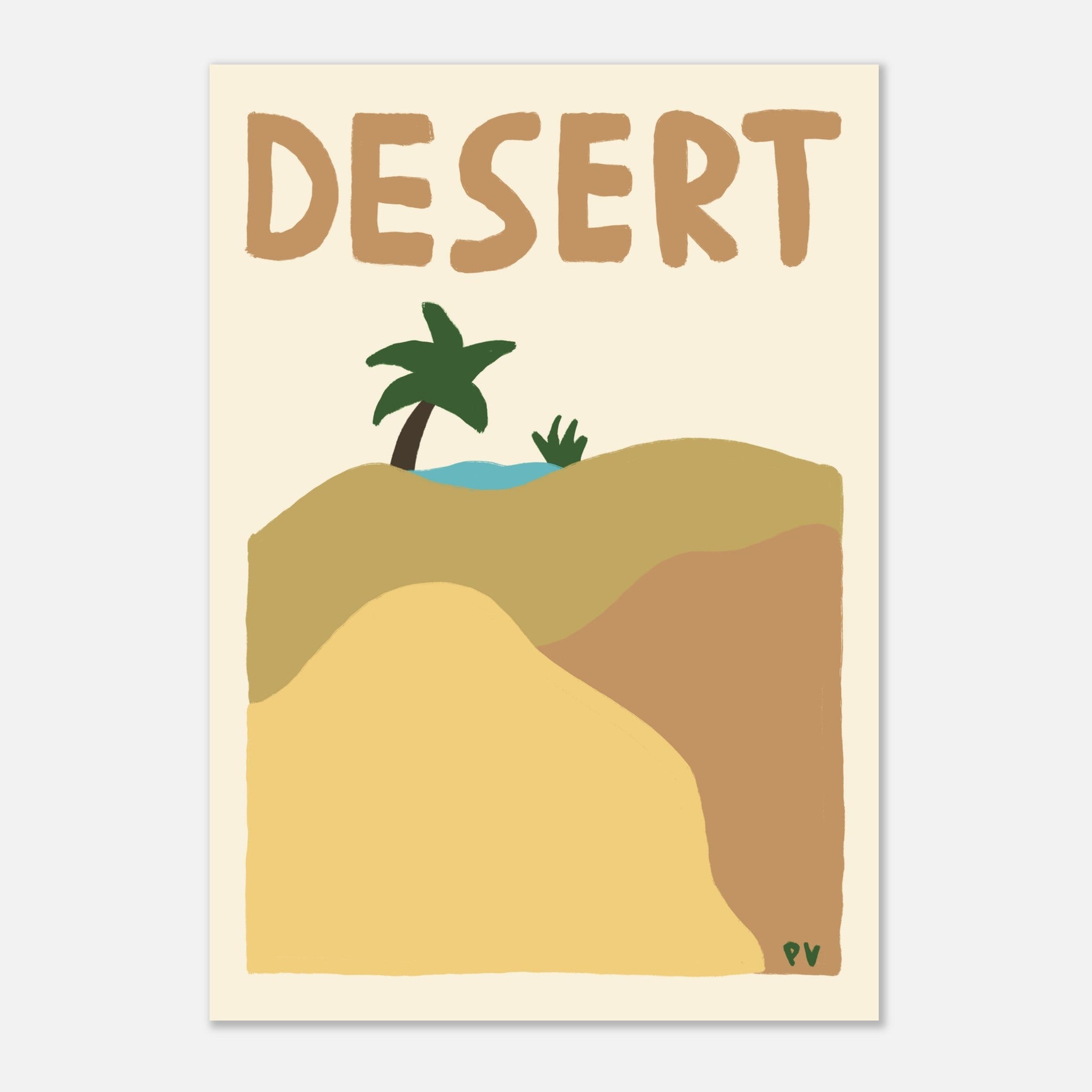 Affiche_Poster_Desert_AFISH_STUDIO