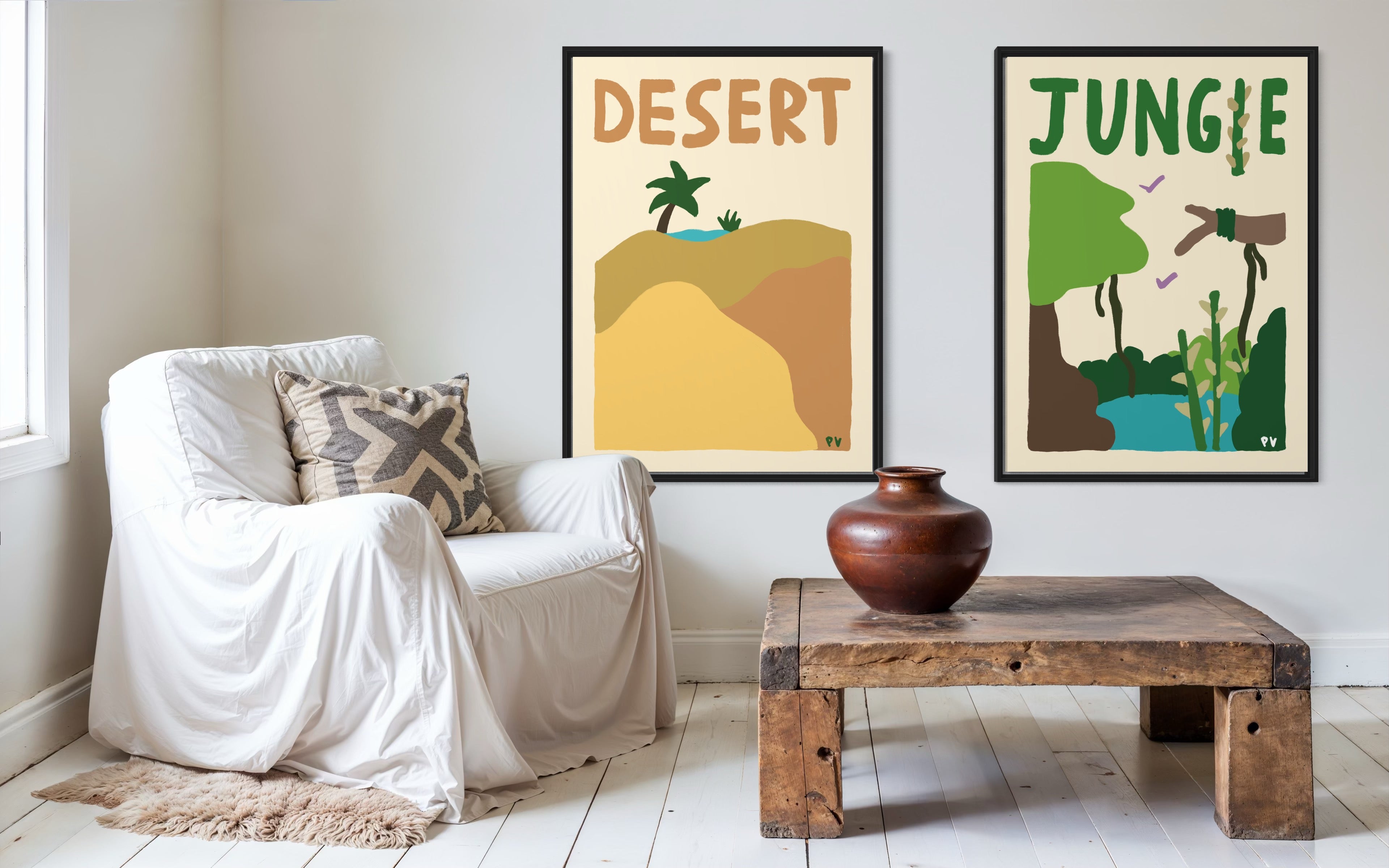 Affiche_Poster_Desert_Jungle_AFISH_STUDIO