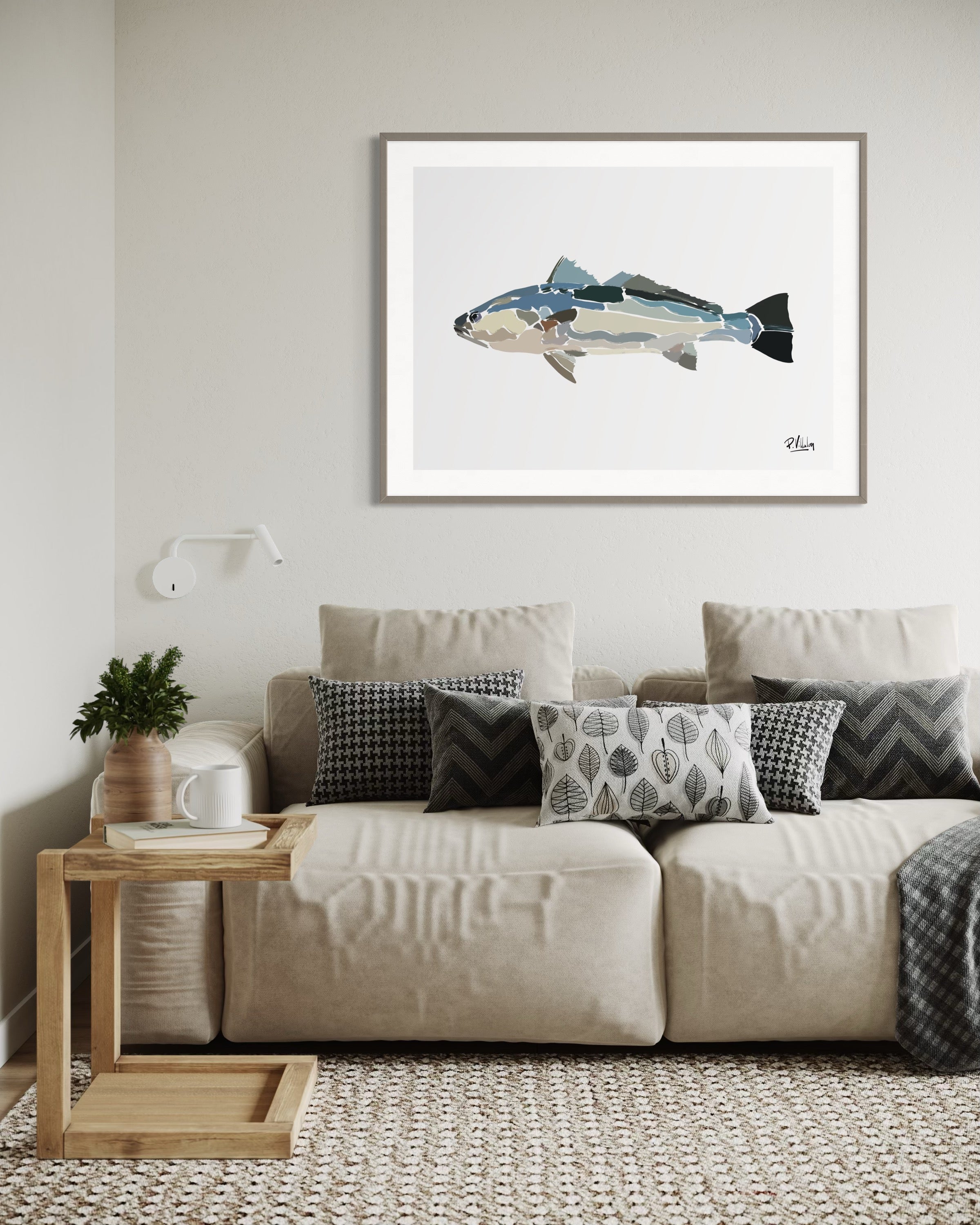 Affiche_Poster_Maigre_Bleu_AFISH_STUDIO