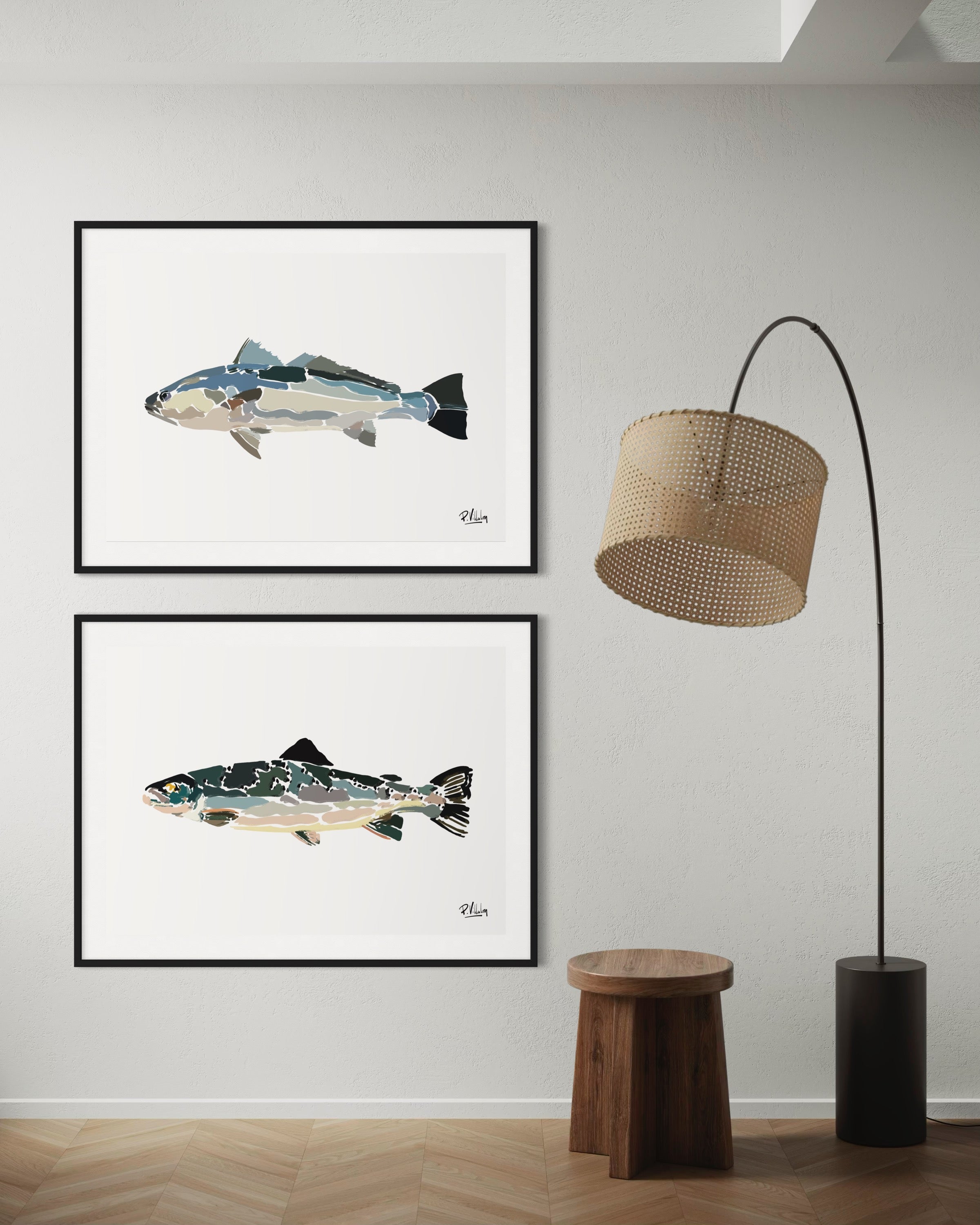 Affiche_Poster_Maigre_Saumon_AFISH_STUDIO