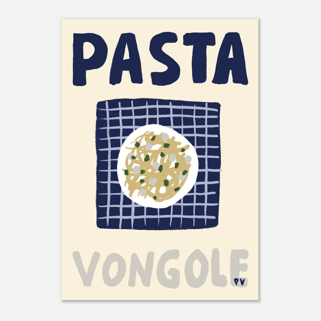 Affiche_Poster_Pasta-Vongole_AFISH_STUDIO