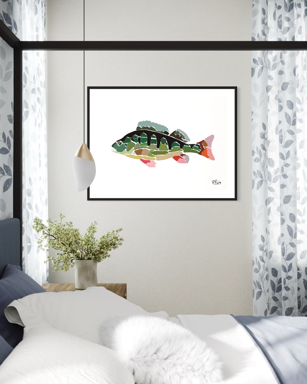 Affiche_Poster_Perche_Rivière_AFISH_STUDIO