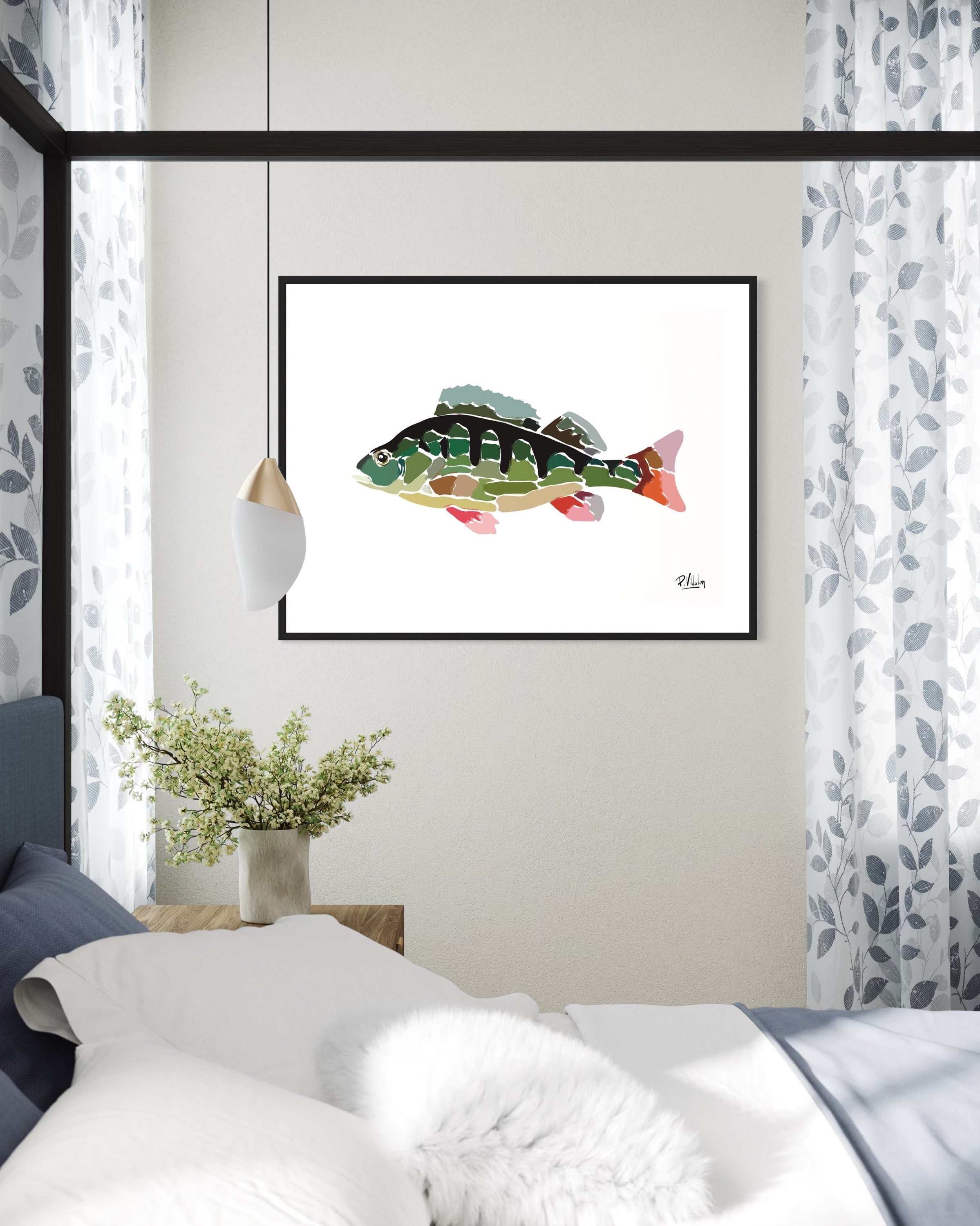 Affiche_Poster_Perche_Rivière_AFISH_STUDIO