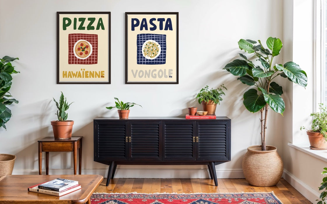 Affiche_Poster_Pizza_Pasta_AFISH_STUDIO