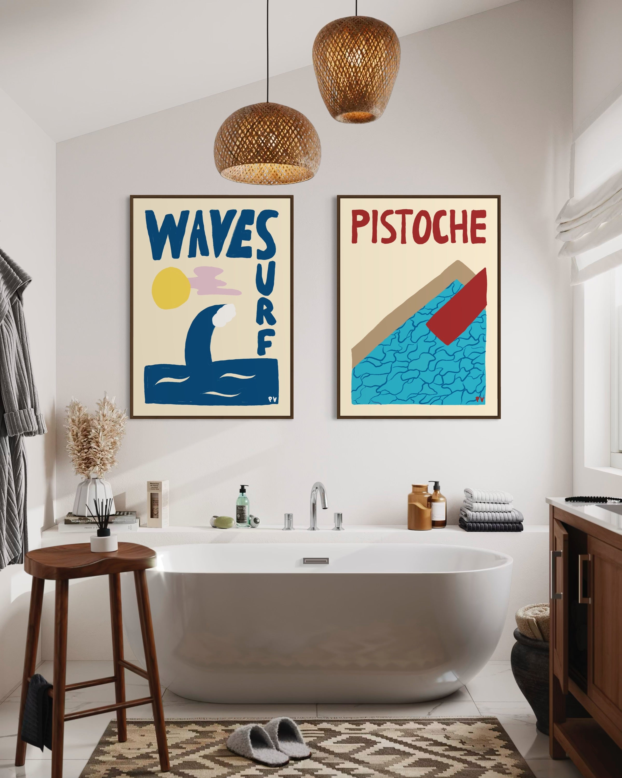 Affiche_Poster_Waves_Pistoche_-_AFISH_STUDIO